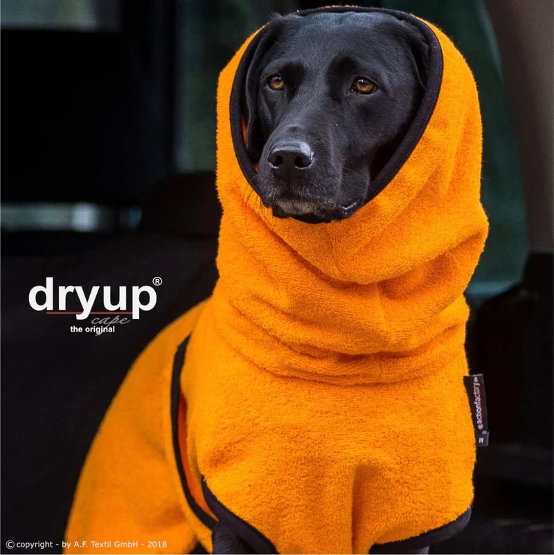 DRYUP CAPE® Hundebademantel Orange