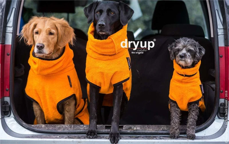 DRYUP CAPE® Hundebademantel Orange
