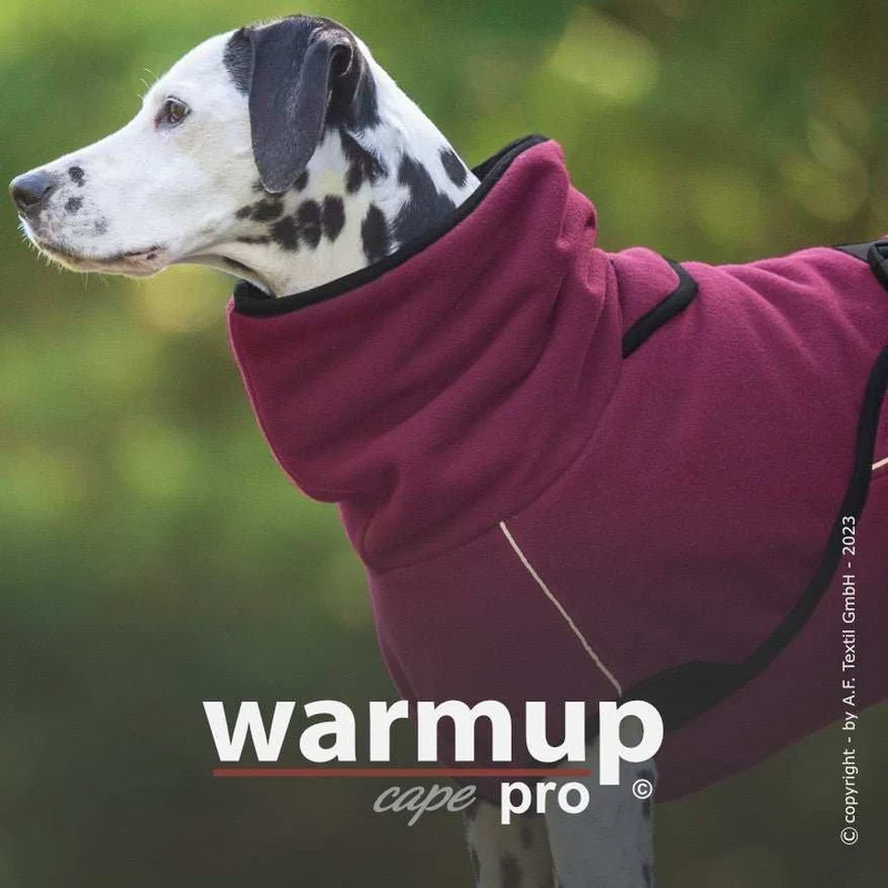 WARMUP CAPE PRO® Wendecape Bordeaux
