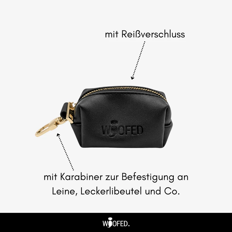 Kotbeutelspender Black & Gold