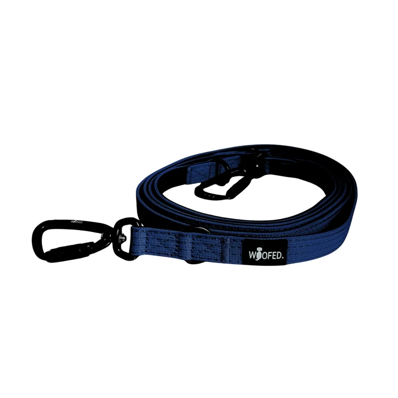 Nylon Pro Führleine Midnight Blue