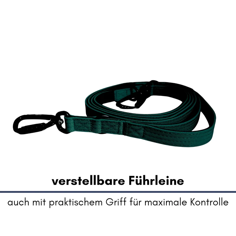 Nylon Pro Führleine Midnight Blue