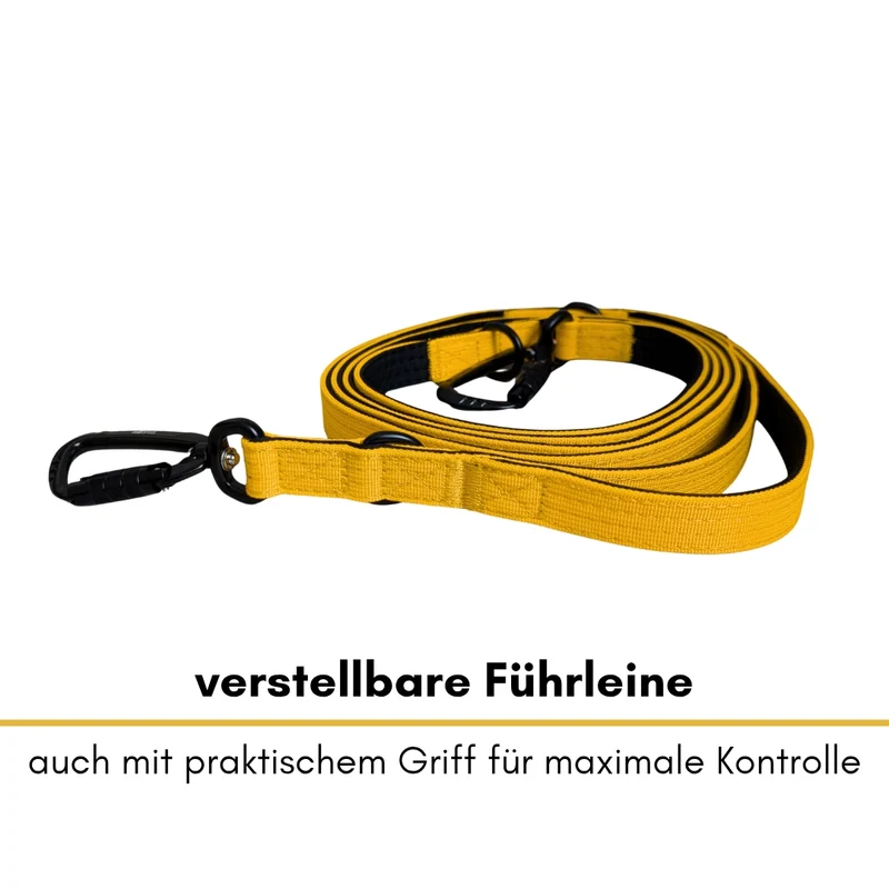 Nylon Pro Führleine Sunset Yellow