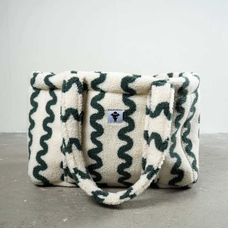 Hundetragetasche Teddy Shopper Forest Waves