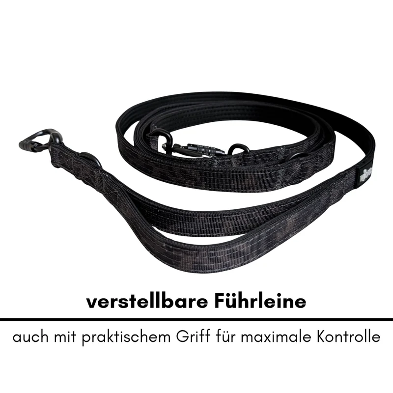 Nylon Pro Führleine Black Camo