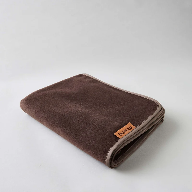 Hundedecke Schmusefleece BRAUN, 100×140 cm