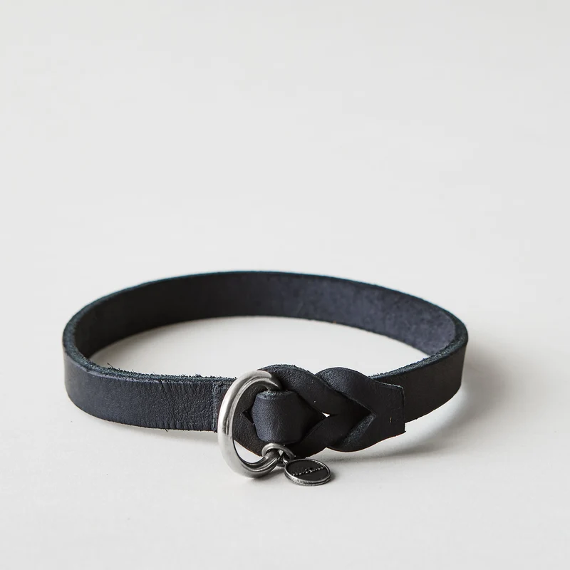 Markenband Leder, SCHWARZ
