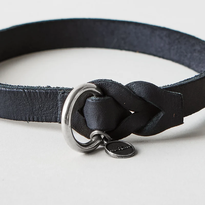Markenband Leder, SCHWARZ