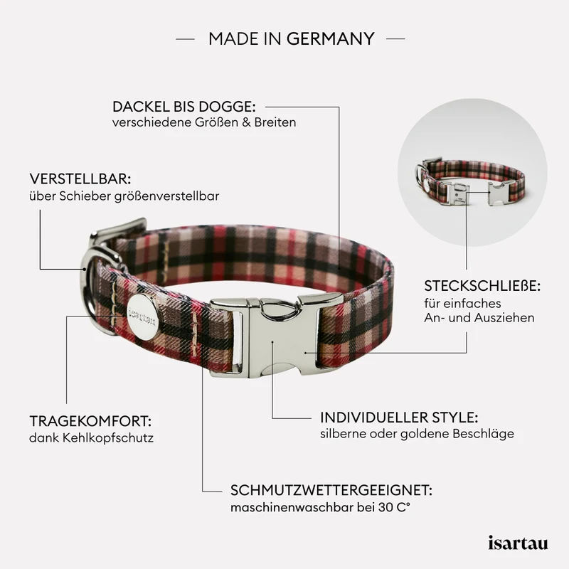 Designerhalsband FLANEUR