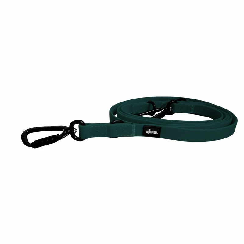 Führleine WOOFLEX® Pro verstellbar Hunting Green