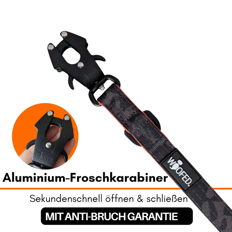 Nylon Tactical Führleine Signal Camo