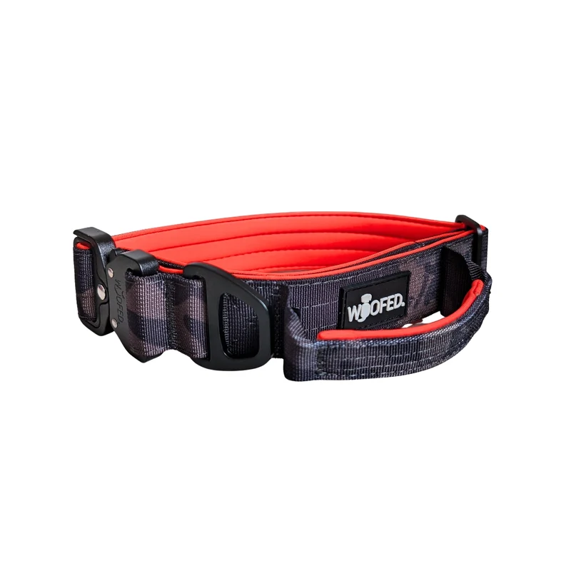 Nylon Tactical Halsband Signal Camo - ultraleicht