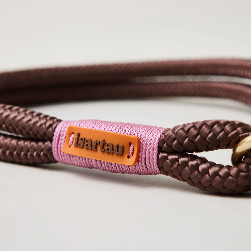 Zugstopp-Halsband Classy Chestnut ROSE
