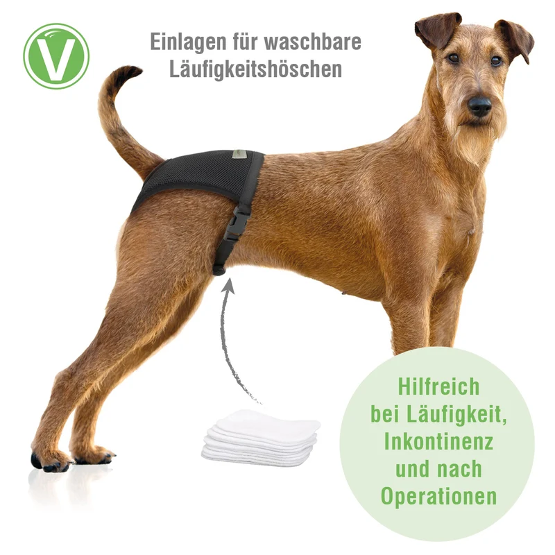 Einlagen für Vetlando Läufigkeitshöschen