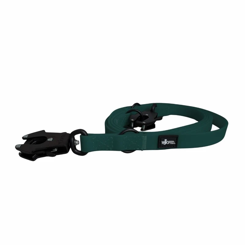 Führleine WOOFLEX® Tactical verstellbar Hunting Green