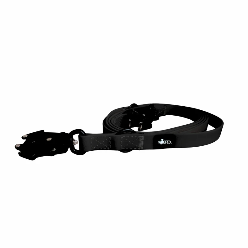 Führleine WOOFLEX® Tactical verstellbar Phantom Black