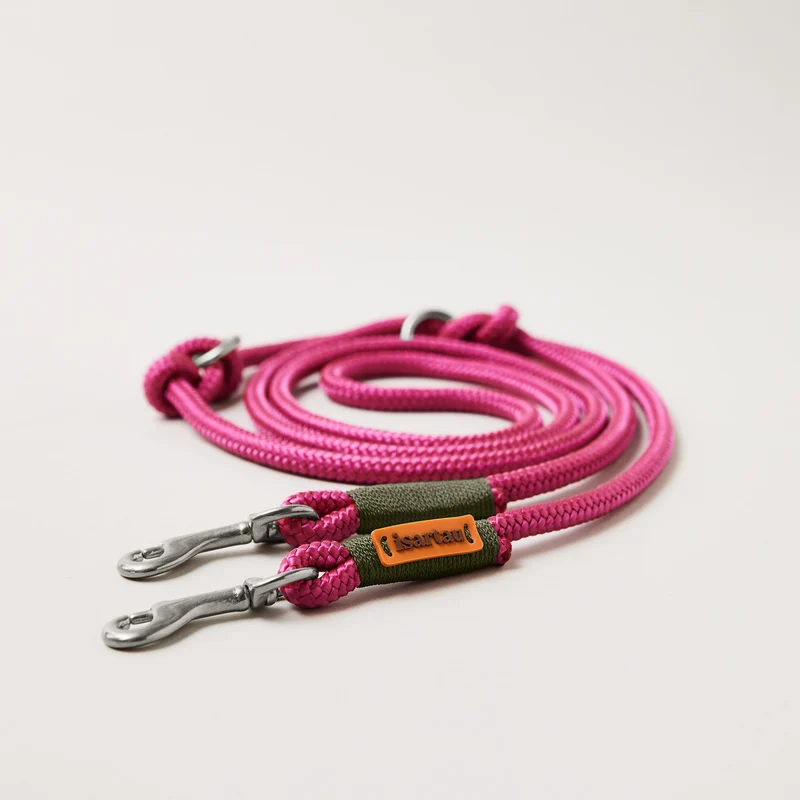 Tauleine Viva Magenta OLIV, 250 cm (Umhängeleine)