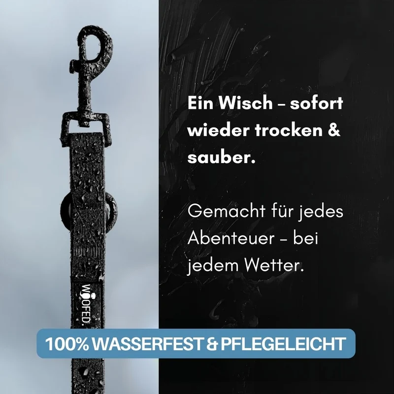 Führleine WOOFLEX® Classic verstellbar Phantom Black