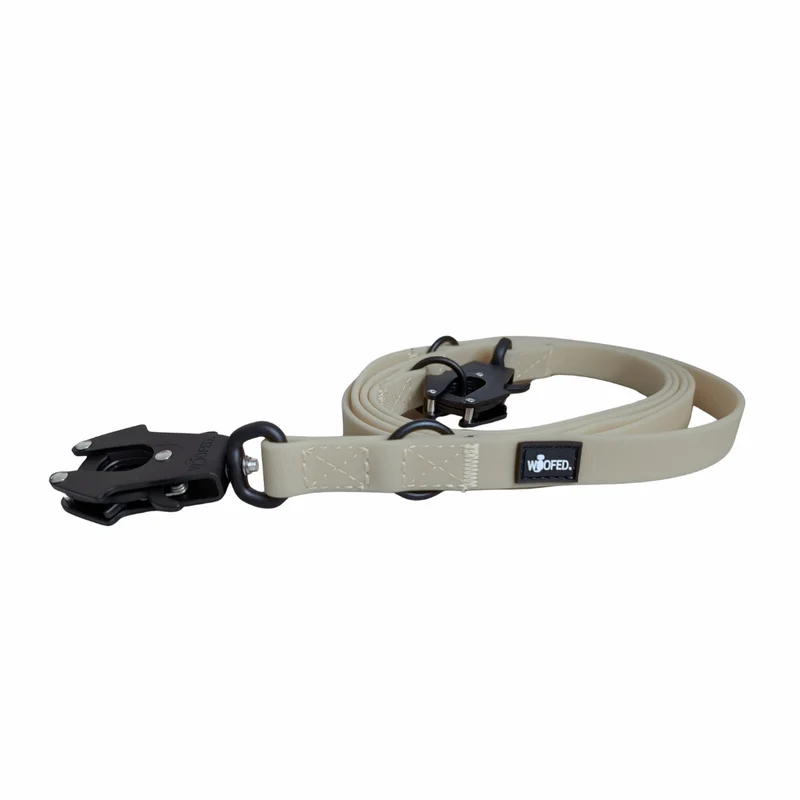 Führleine WOOFLEX® Tactical verstellbar Desert Sand