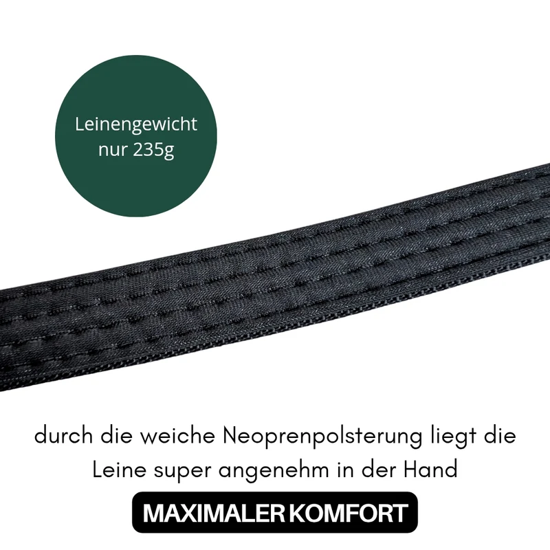 Nylon Classic Führleine Dark Green