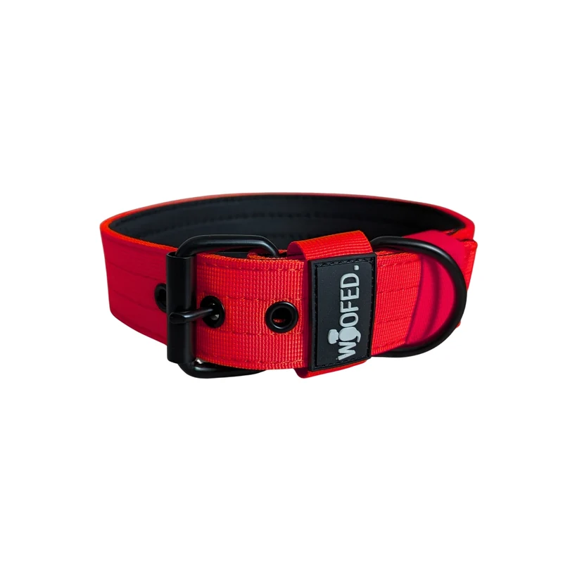 Nylon Classic Halsband Rosso Red