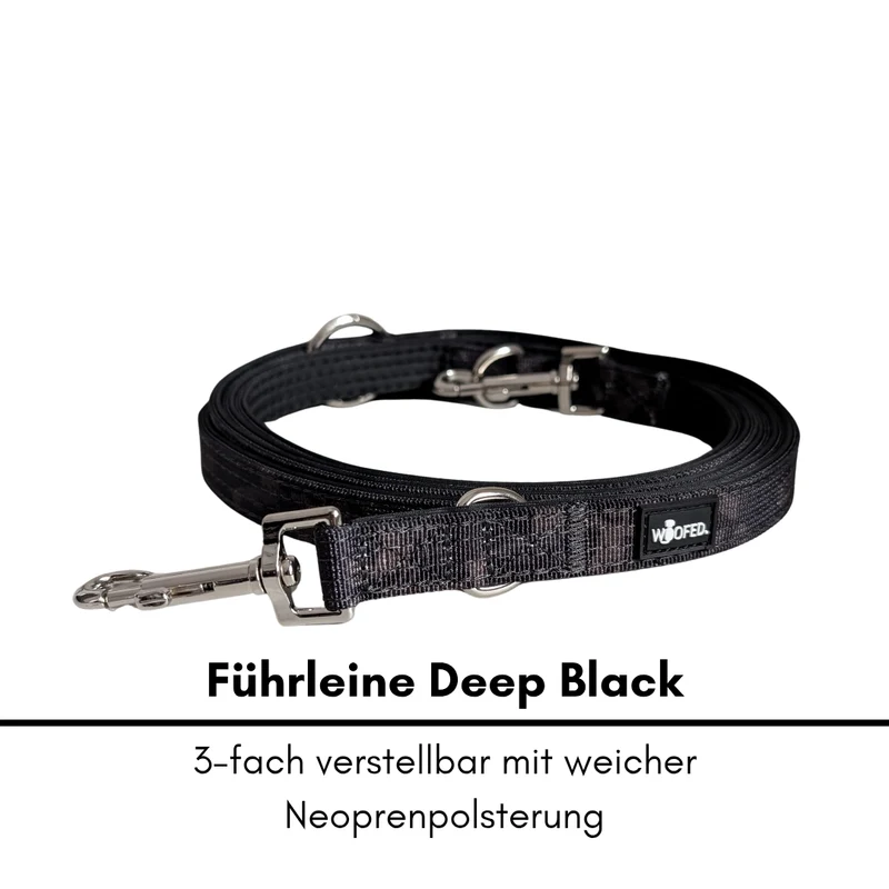 Nylon Classic Führleine Black Camo