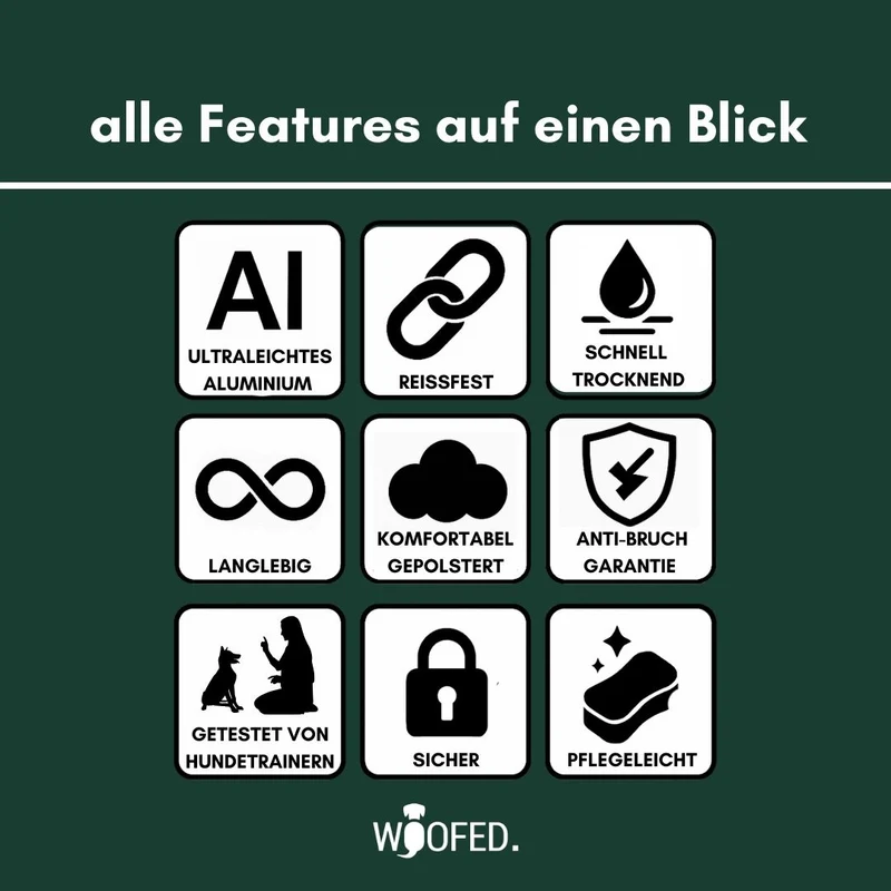 Nylon Tactical Halsband für kleine Hunde Dark Green