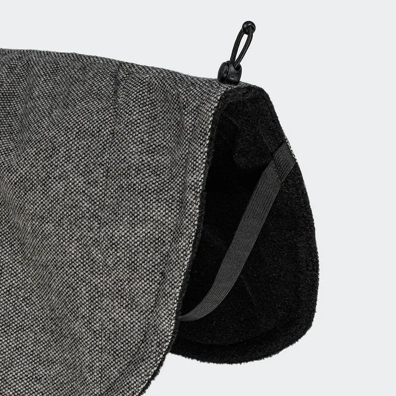 Windhundmantel Brooklyn Long Tweed Black