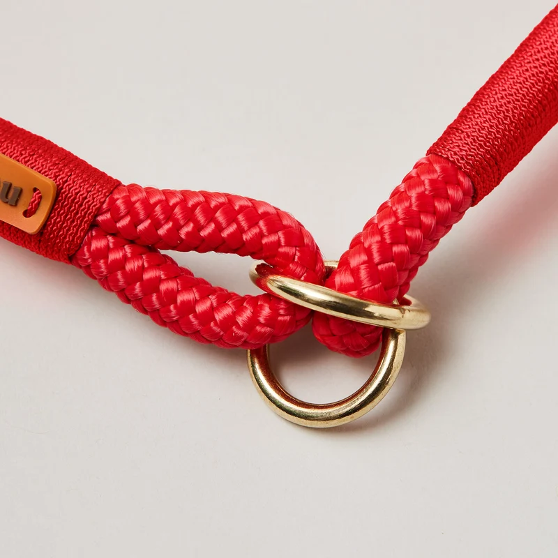 Zugstopp-Halsband Red Fairy ROT