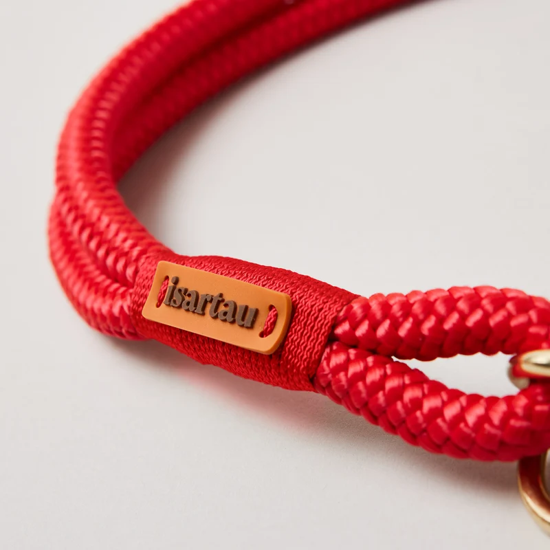Zugstopp-Halsband Red Fairy ROT