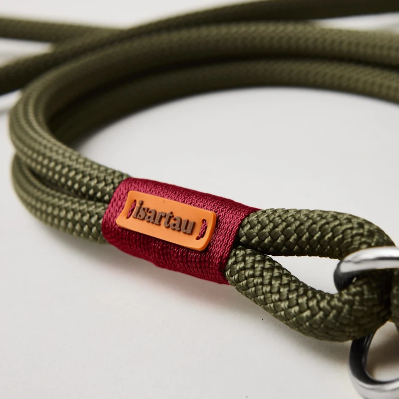 Zugstopp-Halsband Olive Grove BURGUNDER