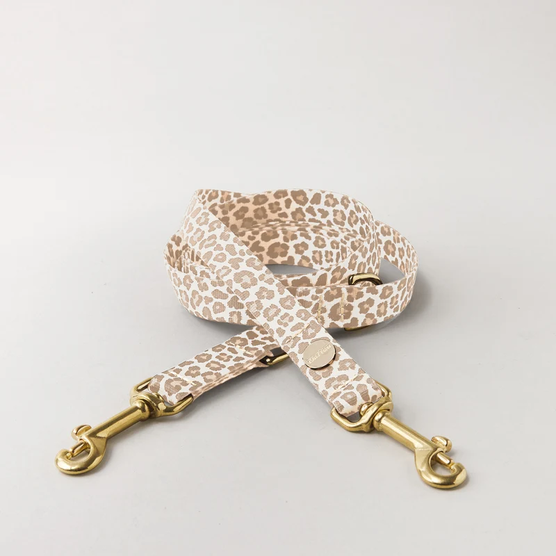 Designerleine GOLDEN LEO, 250 cm (Umhängeleine)