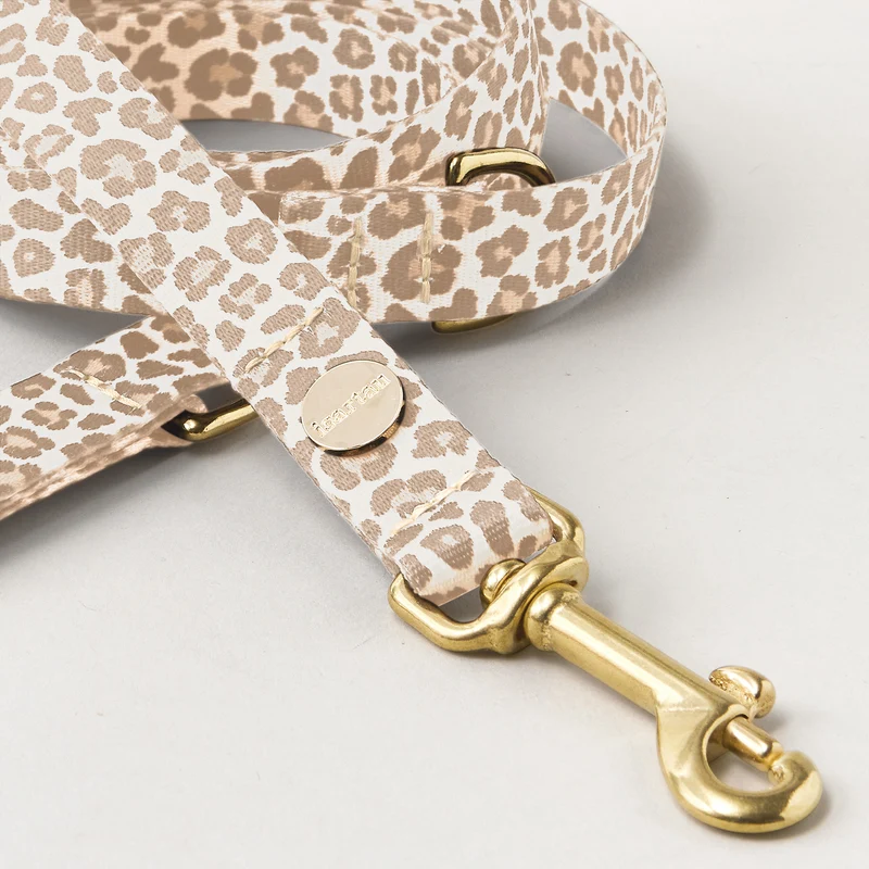 Designerleine GOLDEN LEO, 250 cm (Umhängeleine)