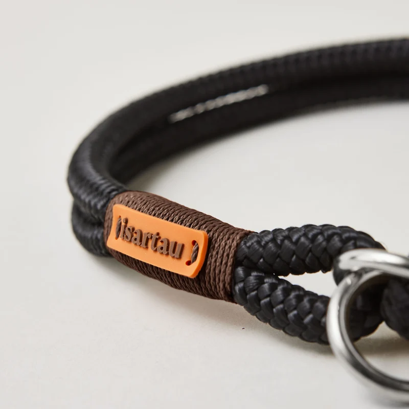 Zugstopp-Halsband Black Mamba DUNKELBRAUN