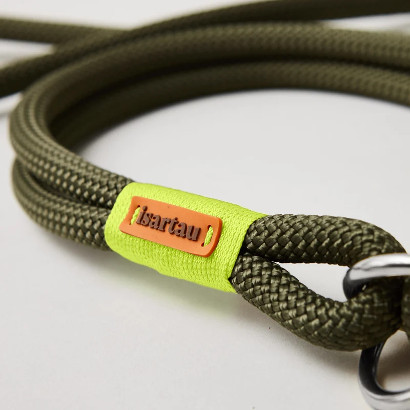 Zugstopp-Halsband Olive Grove NEONGELB