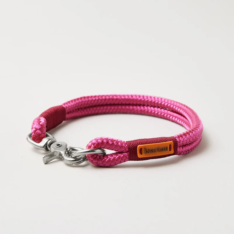 Festes Halsband Viva Magenta BURGUNDER