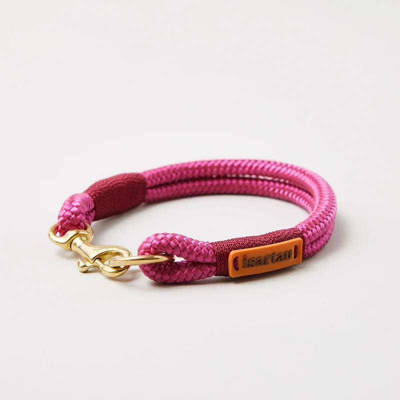 Festes Halsband Viva Magenta BURGUNDER