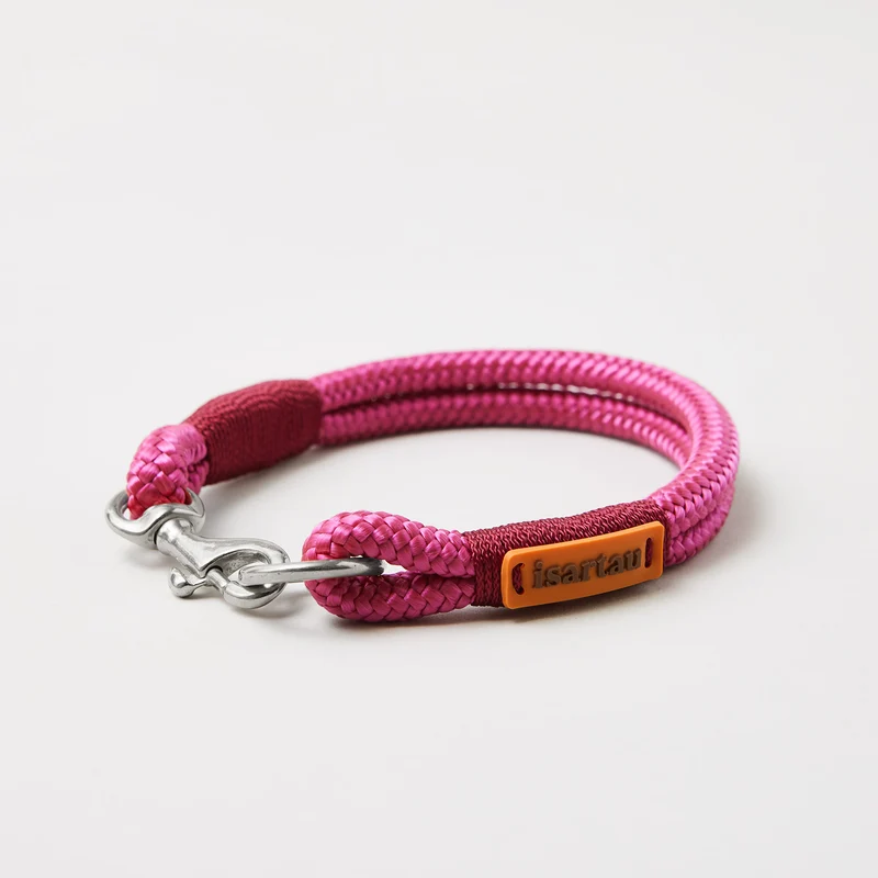 Festes Halsband Viva Magenta BURGUNDER