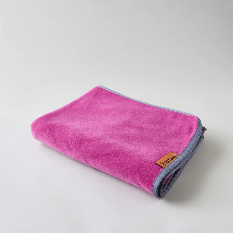 Hundedecke Schmusefleece MAGENTA, 100×140 cm