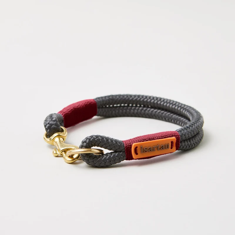 Festes Halsband Heaven's Rock BURGUNDER
