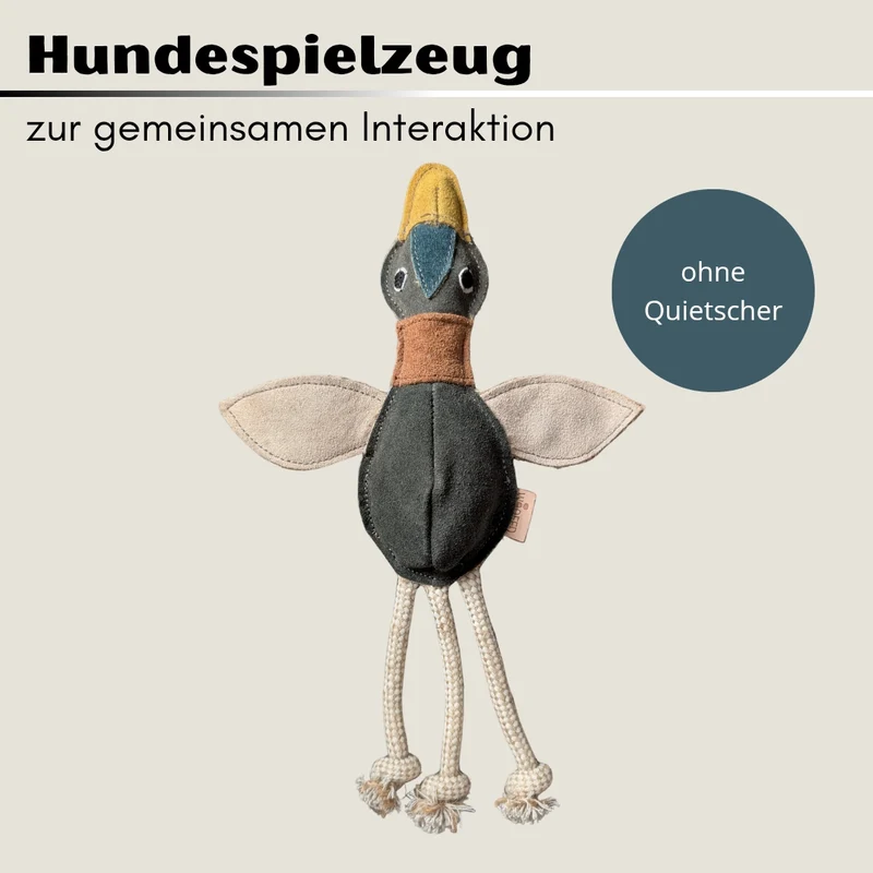 nachhaltiges Hundespielzeug Ente Ella