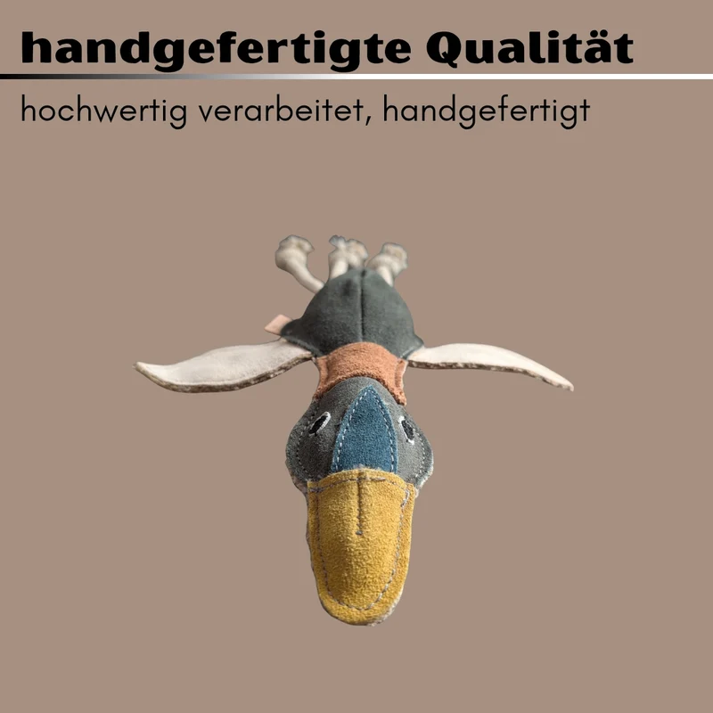 nachhaltiges Hundespielzeug Ente Ella