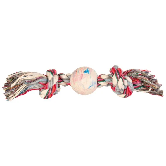 Trixie - Denta Fun Spieltau mit Ball