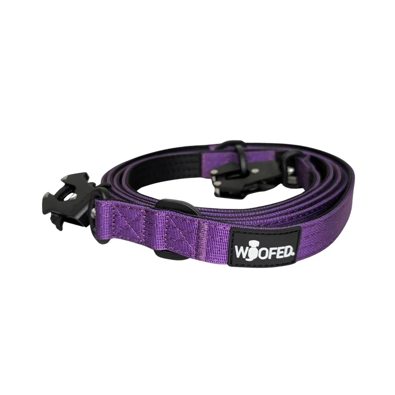 Nylon Tactical Führleine Velvet Purple