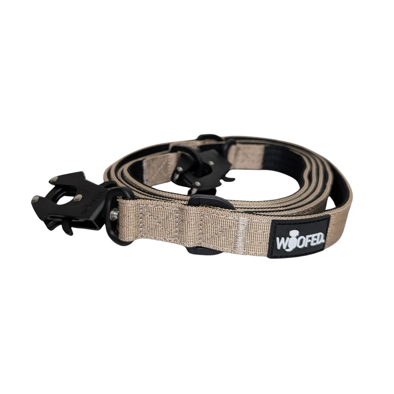 Nylon Tactical Führleine Desert Tan