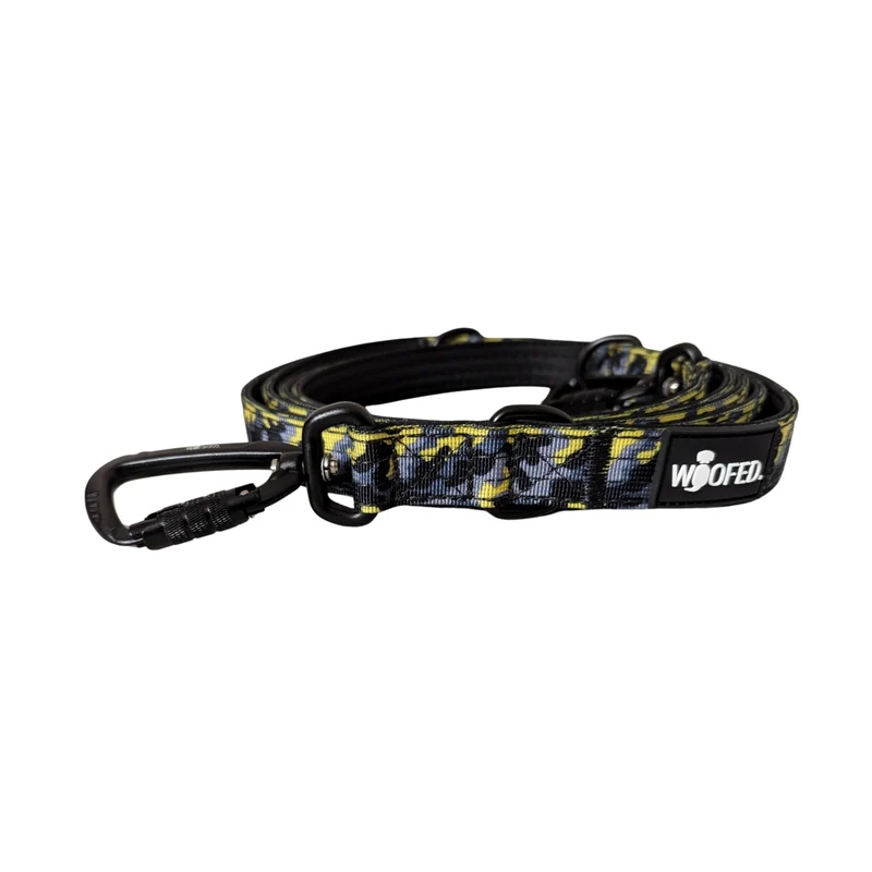 Nylon Führleine Pro Yellow Camo