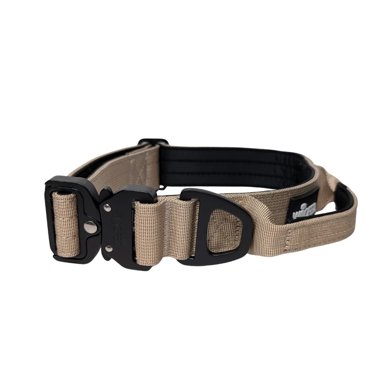 Nylon Tactical Halsband Desert Tan - ultraleicht