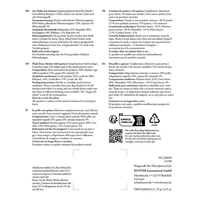 Hundesnack Training