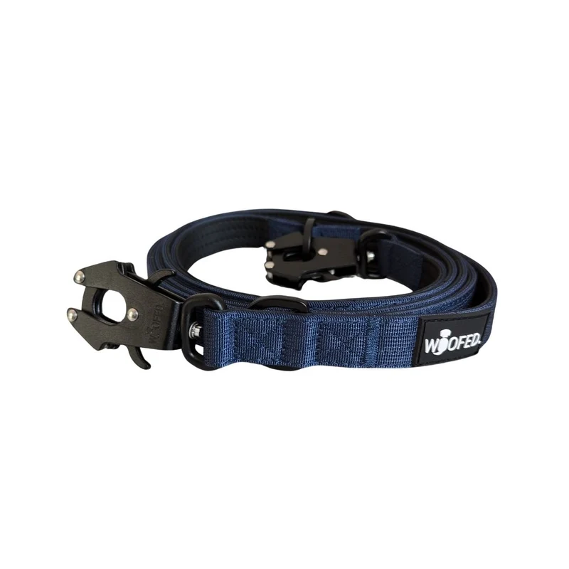 Nylon Tactical Führleine Midnight Blue