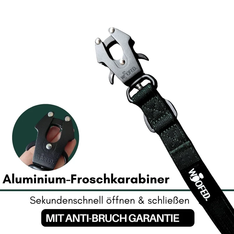 Nylon Tactical Führleine Dark Green